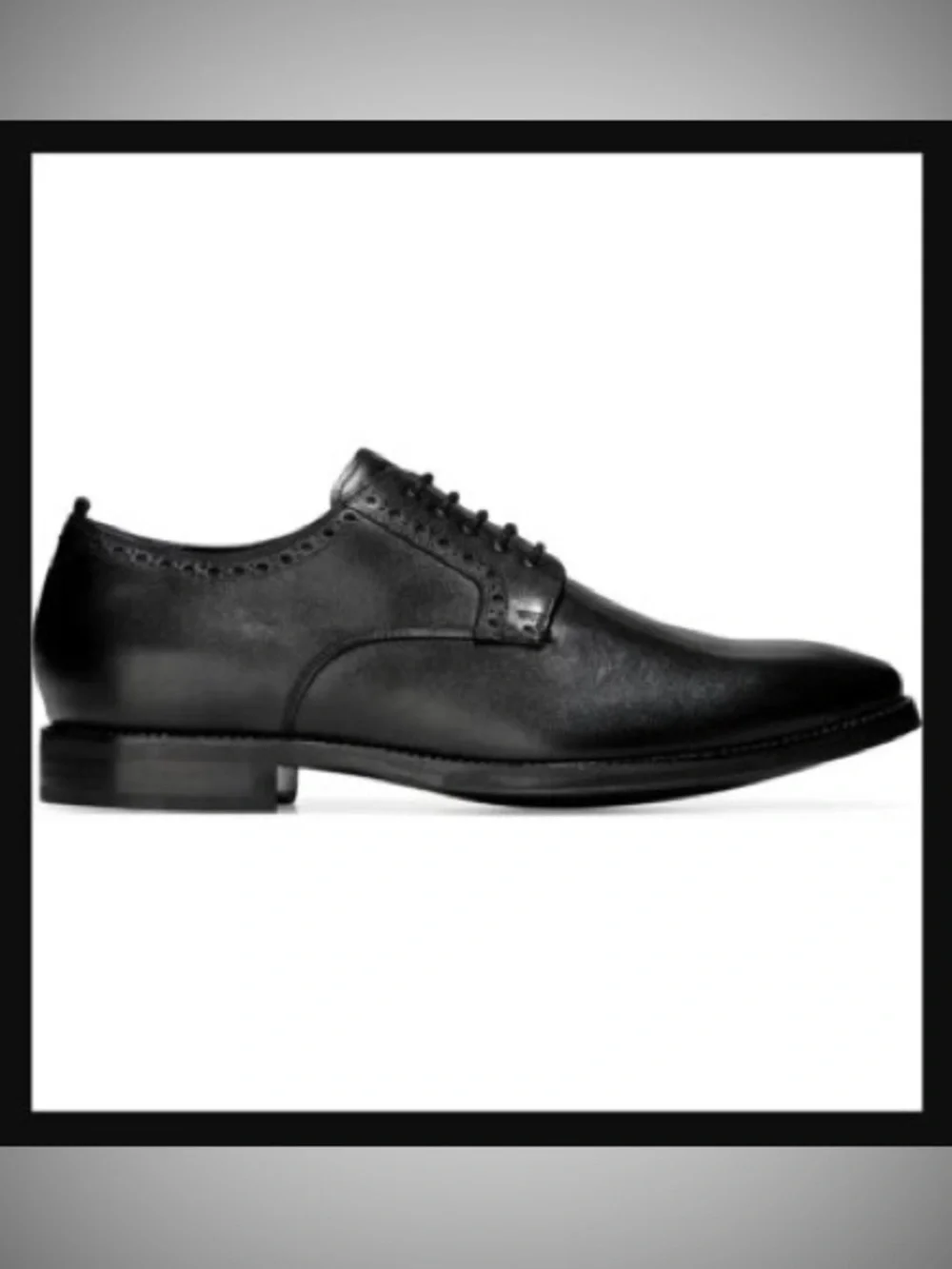 Cole Haan Jefferson Grand 2.0 Plain Toe Derby Black (10.5)